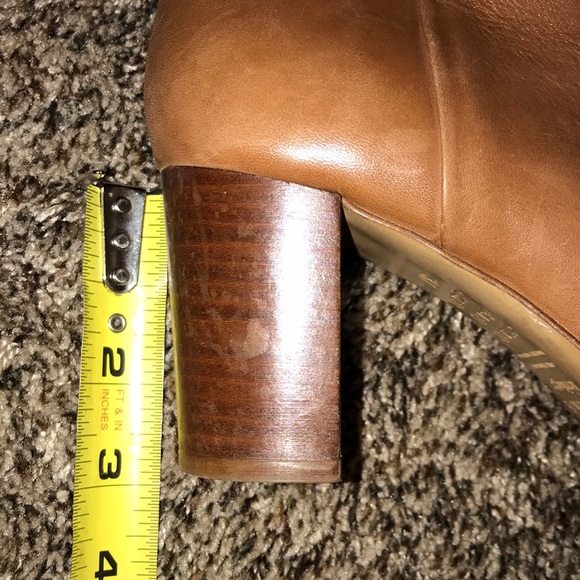 Sezane Heritage Lea block heel boots women’s shoe Size 37 (6.5) - Picture 10 of 13